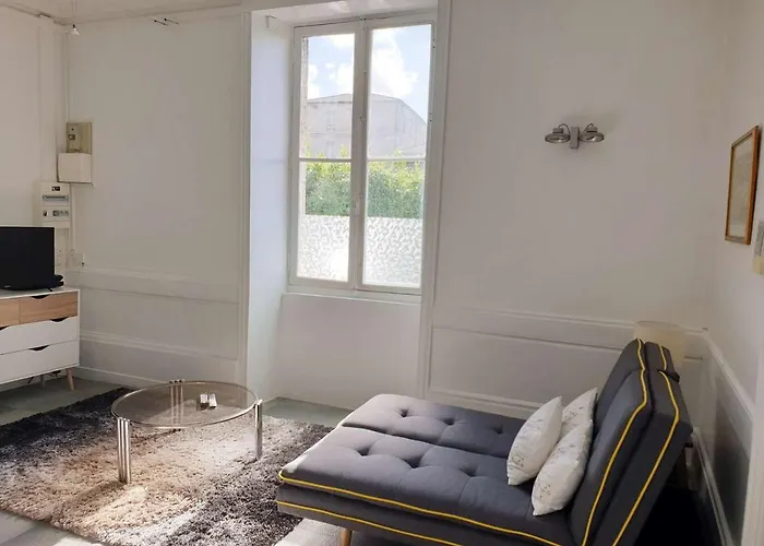 Joli T2 Centre Avec Cour, Climatisation Et Fibre Appartement